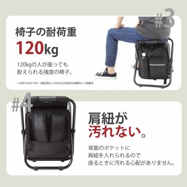 防災グッズ イス型リュック18点セット 撥水加工 セット 1人用 トイレ 食料 水 持ち出し 女性 リュック 防災食 防災リュック 防災トイレ 防災用品 | 岸田産業 | 06