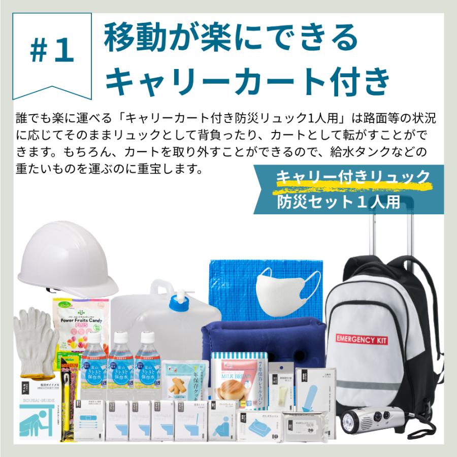 岸田産業 防災グッズ 防災セット 緊急防災 26点セット(2000A) 1人用