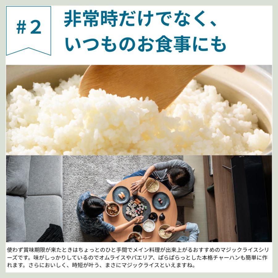 マジックライス 非常食 サタケ 5年 5年保存 長期保存 ご飯 ごはん