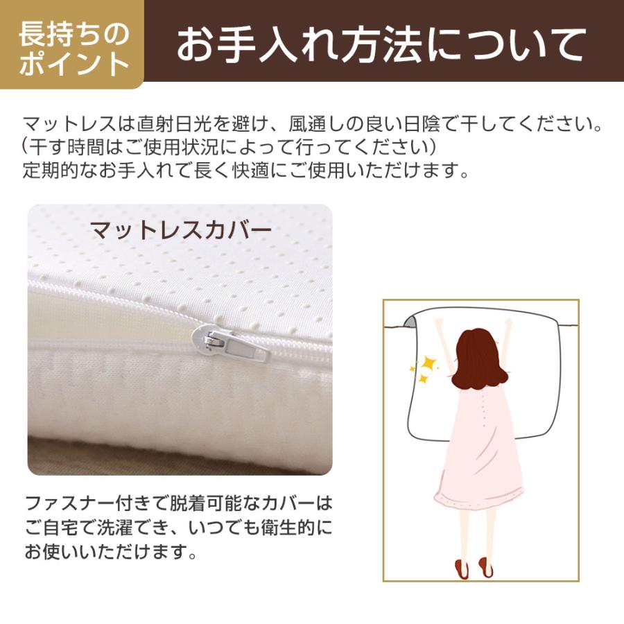 MyeFoam マットレス シングル 高反発マットレス 体圧分散 ダブル 腰痛