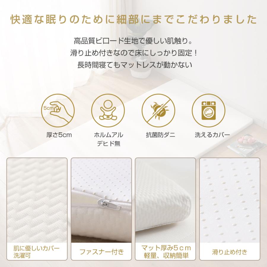 MyeFoam マットレス シングル 高反発マットレス 体圧分散 ダブル 腰痛