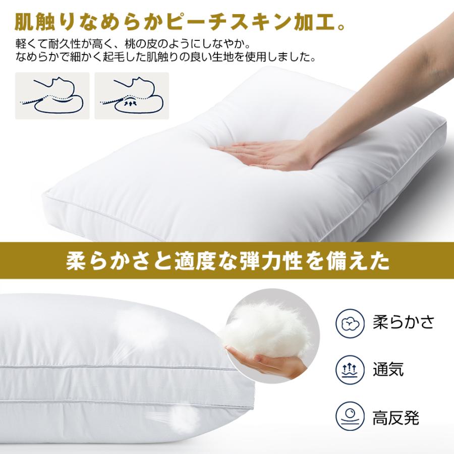「爆買」枕 洗える ホテル枕 まくら 肩こり 安眠 枕 首が痛くならない pillow 人気 おすすめ 安眠枕 高反発 枕 ストレートネック 枕 低め 枕 高め 誕生日ギフト |  | 03