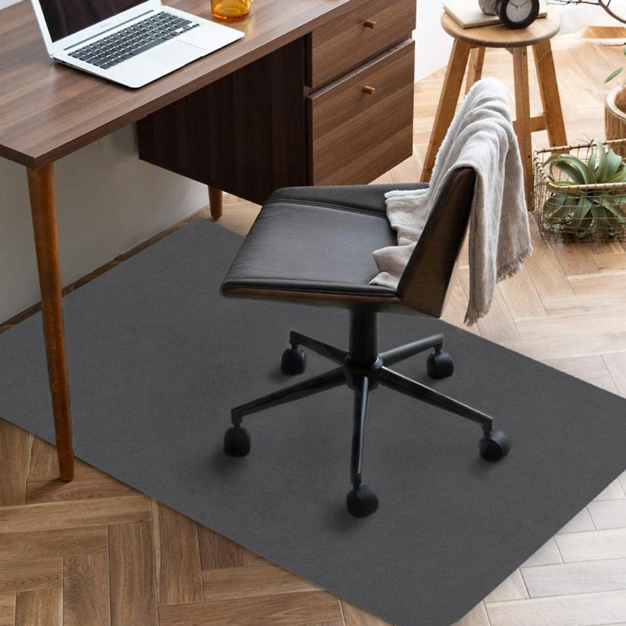 チェアマット 140×90cm 厚み4mm 床保護マット ズレない デスク