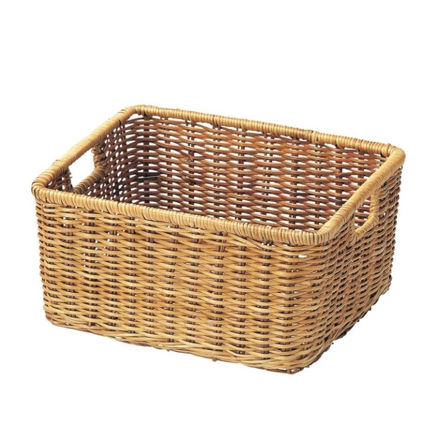 ちどり産業 芒草バスケット 00-25 お取り寄せ （幅28×奥行23×高