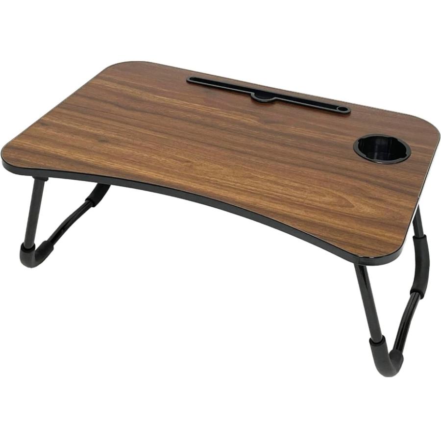 ちどり産業 折りたたみ テーブル 60cm CW-163 DBR ダークブラウン （幅