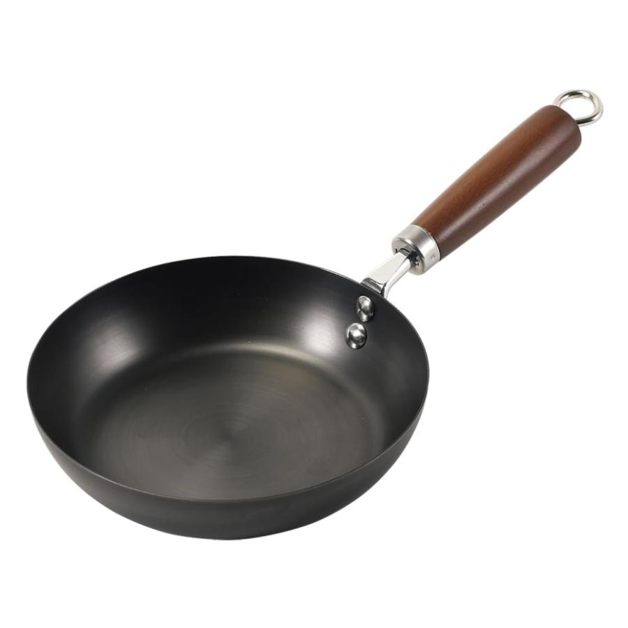 銅製深めのフライパン Amazon | 純粋な銅フライパン肉フライド肉銅パンロングハンドル