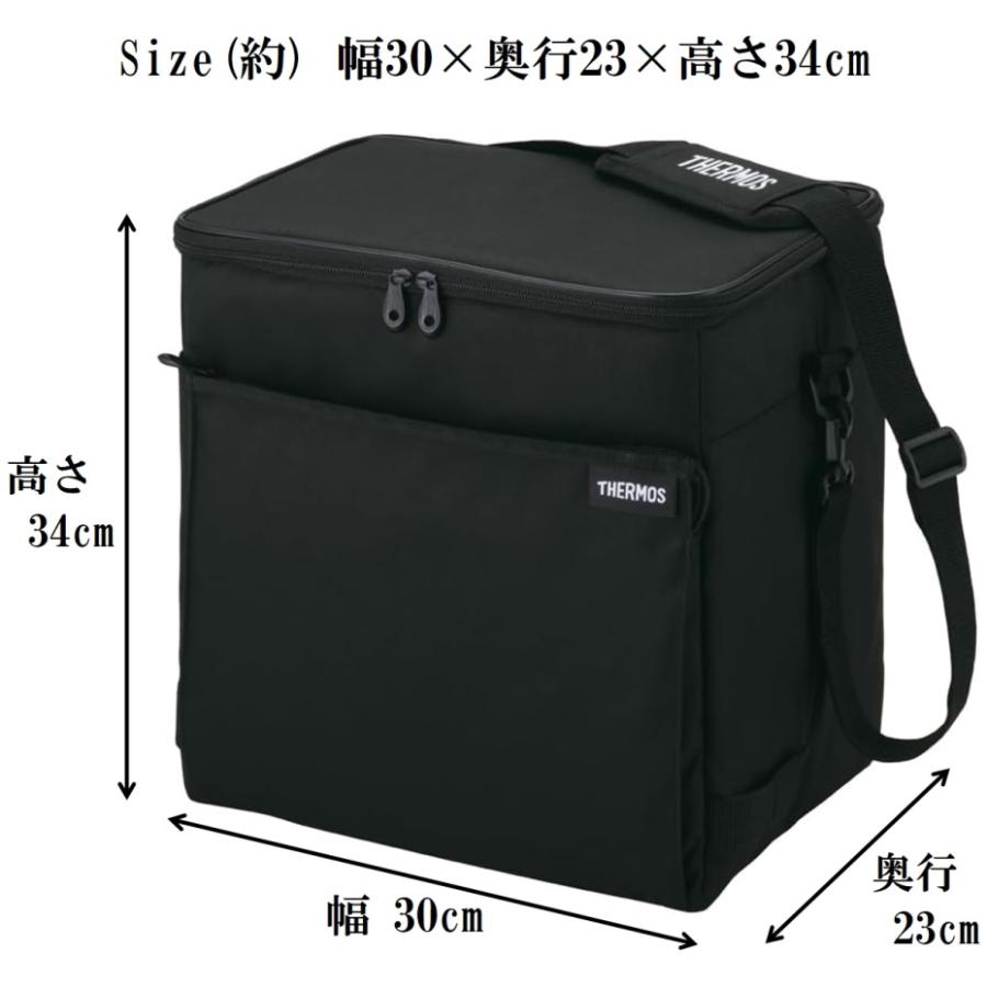 THERMOS（サーモス） ソフトクーラー PFD-0201 20L ALB オールブラック