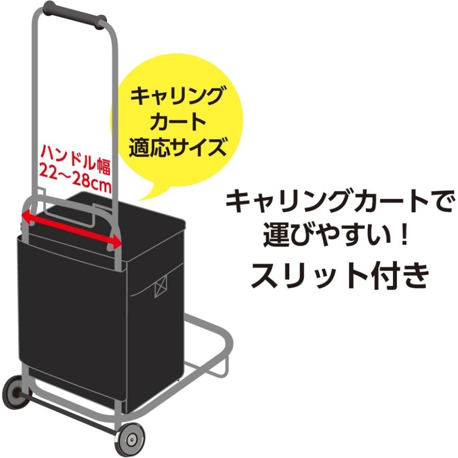 THERMOS（サーモス） ソフトクーラー PFD-0201 20L ALB オールブラック