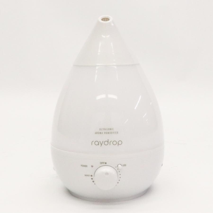 新品未開封　加湿器 raydrop レイドロップ ヒロコーポレーション　ホワイト ヒロ・コーポレーション raydrop 超音波アロマ加湿器 KH-207 ホワイト