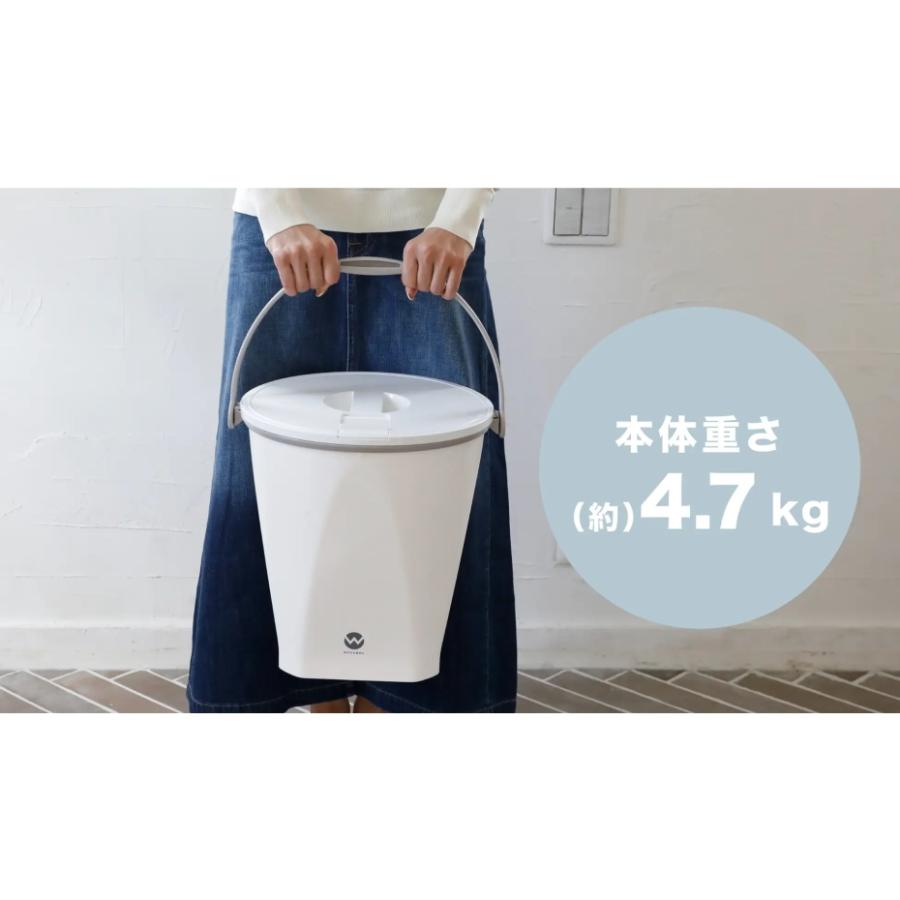 シービージャパン CB JAPAN バケツ型洗濯機 ウオッシュボーイ TOM-12F｜kurashiichibankan｜11