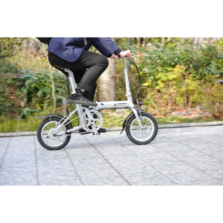CAPTAIN STAG（キャプテンスタッグ） YG-1541 電動折りたたみ自転車 e