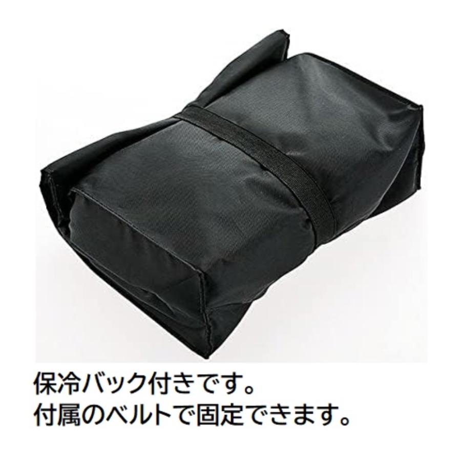 岩崎工業 イージーケア メンズランチボックス 1段 保冷バッグ・19.5cm箸付 B-1481 HA シルバー 850ml｜kurashiichibankan｜04