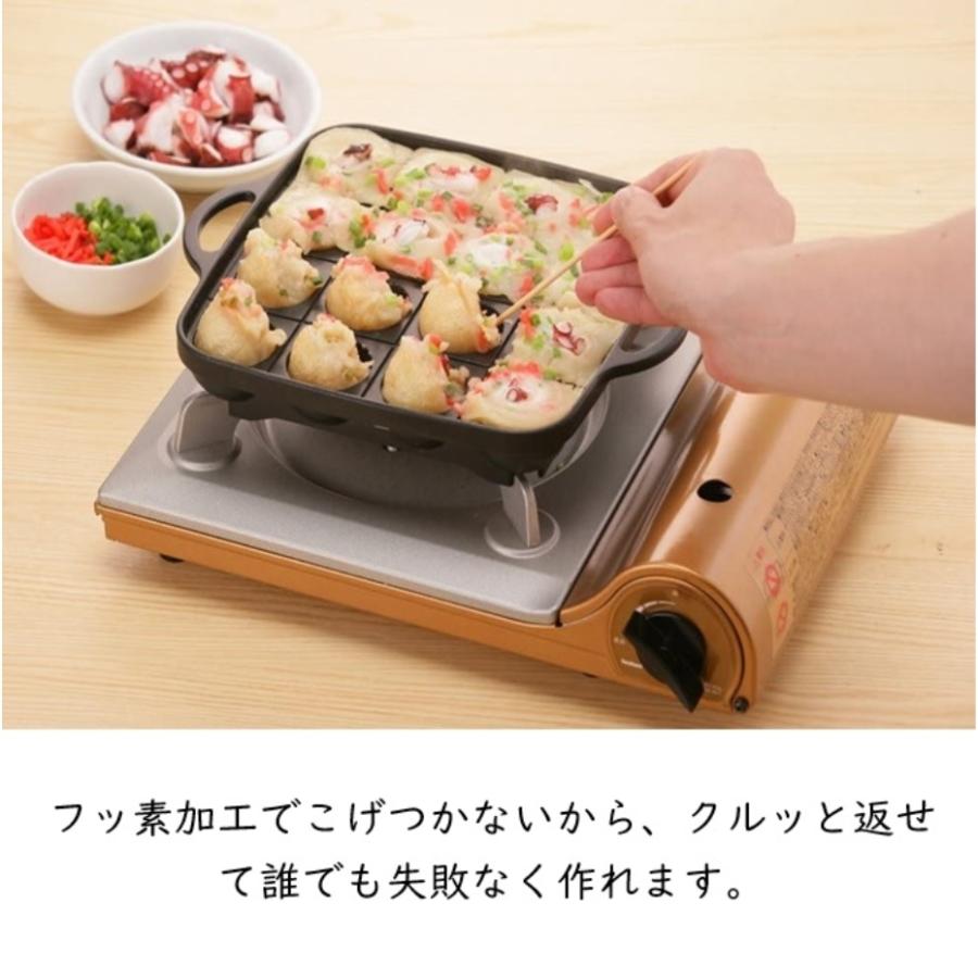 Iwatani 岩谷 イワタニ カセットフー専用 たこやきプレート CB-A Iwatani 岩谷 イワタニ カセットフー専用 たこやきプレート CB-A