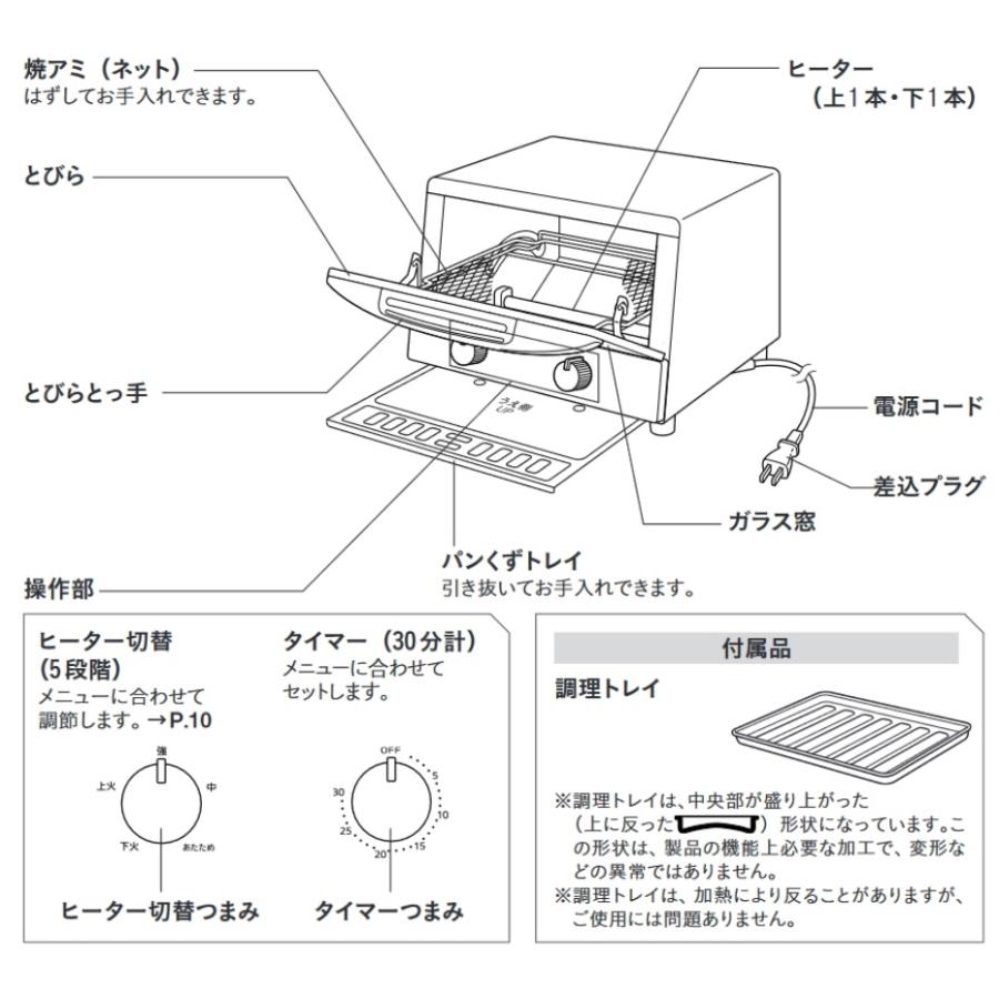 やきたて TIGER タイガー オーブントースター 火力5段切替 30分 やきたて TIGER タイガー オーブントースター 火力5段切替 30分