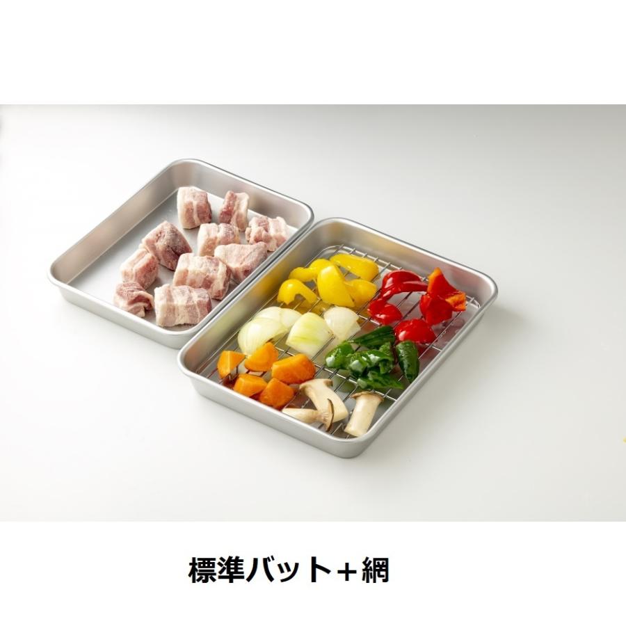 谷口金属 アルミ合金標準 バット3号 (幅23.9×奥行31×高さ3.6cm