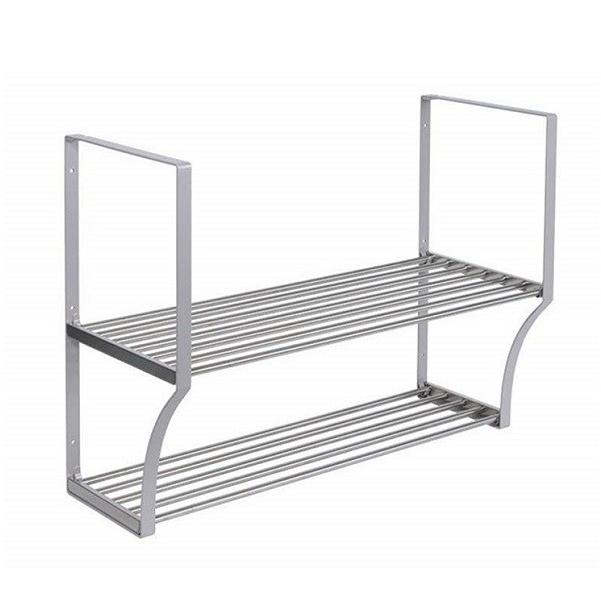 田窪工業所 伸縮パイプ棚2段 幅60〜90cm TS2-90L : くらし壱番館 