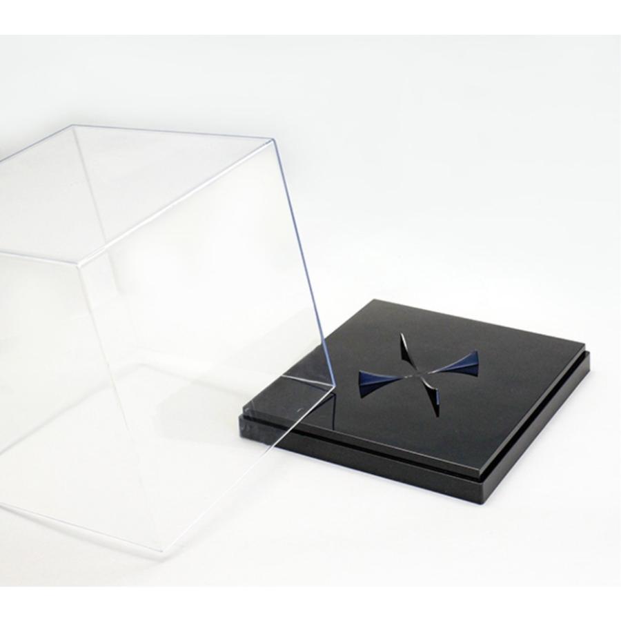 蝶プラ コレクションケース サッカーボールサイズ (幅24.4×奥行24.4×高