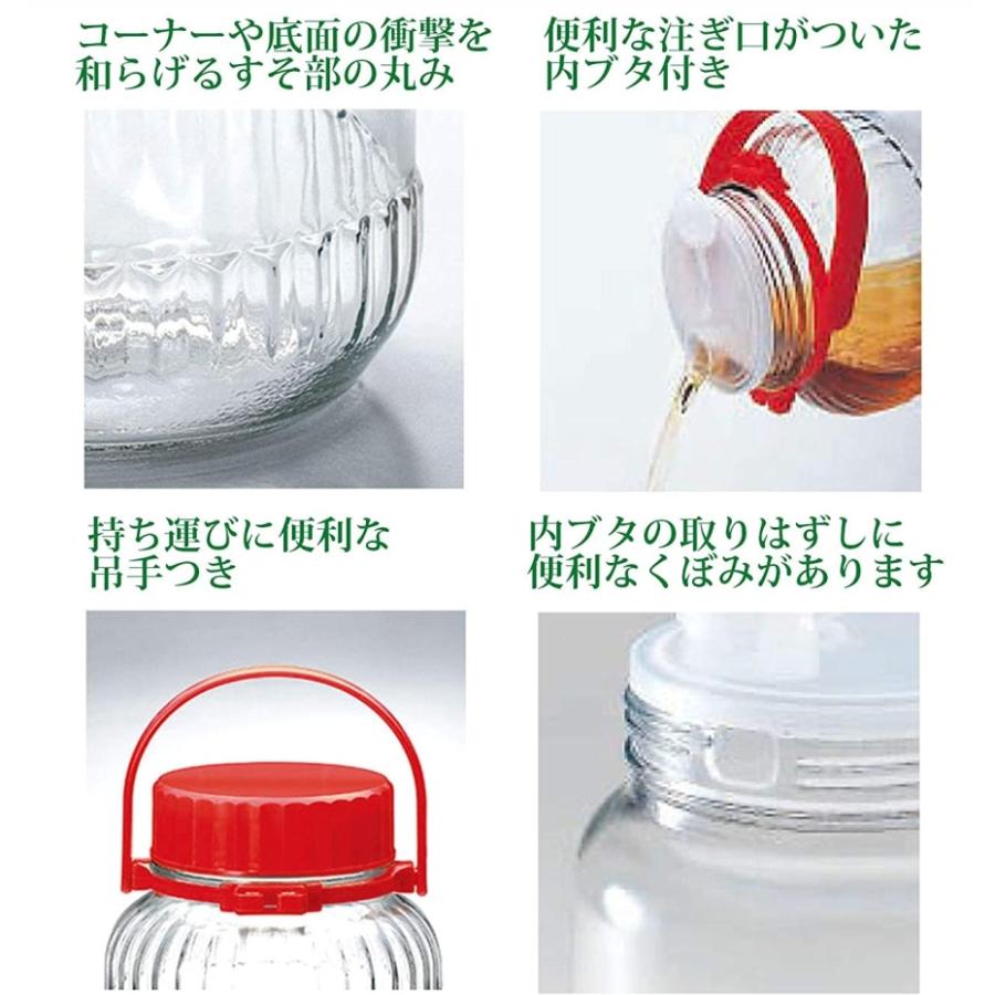 東洋佐々木ガラス 果実酒びん 10号 8L I-71808-R-C-JAN (日本製 東洋佐々木ガラス 果実酒びん 10号 8L I-71808-R-C-JAN (日本製