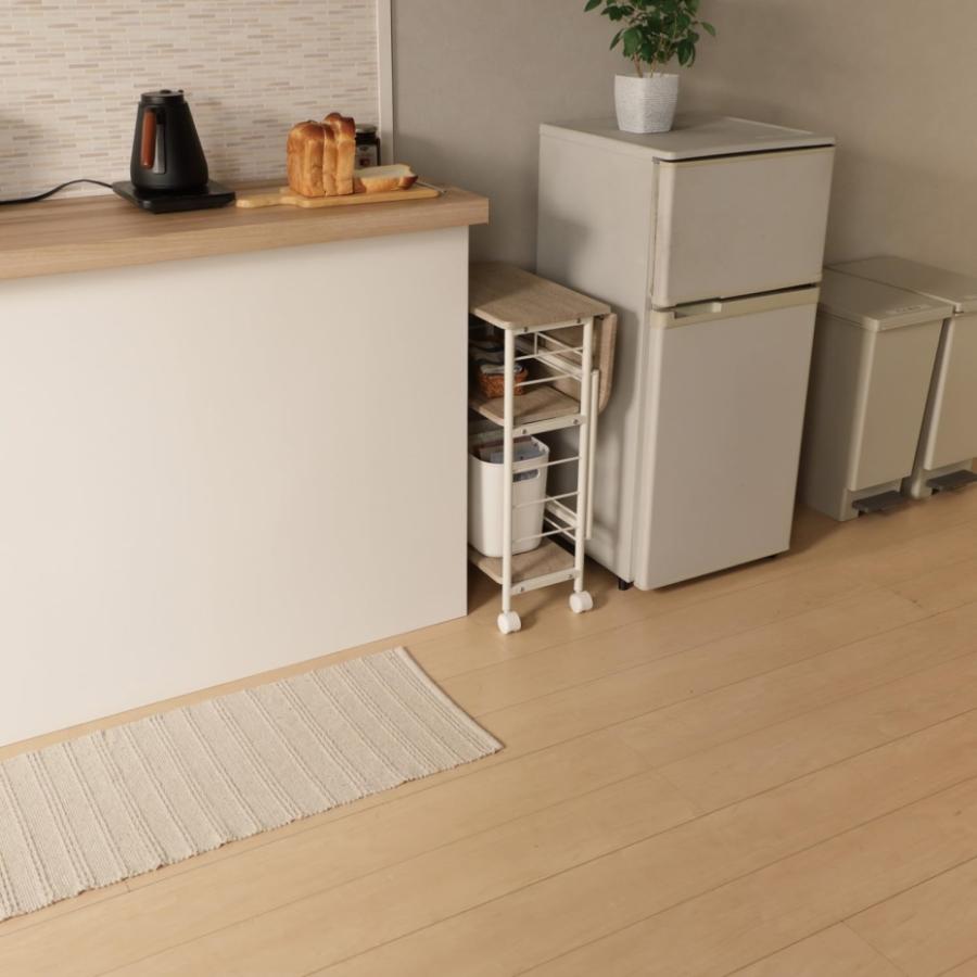 弘益 バタフライワゴン VBW-50 NA ナチュラル （幅50×奥行45×高さ70cm