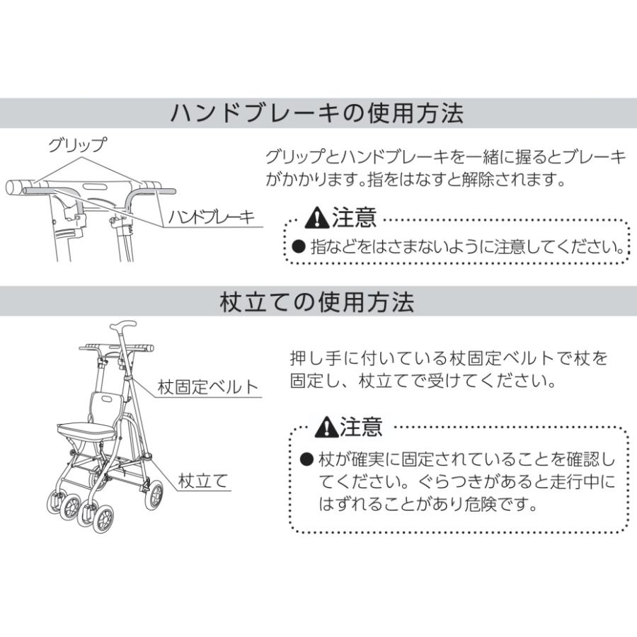 幸和製作所 シルバーカー シプール 歩行補助具 SICP02 ネイビー
