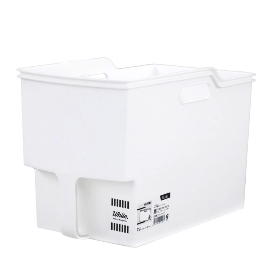 戸棚 不動技研 F40105 吊り戸棚ボックス スリム ホワイト (幅18.5×奥行33.4