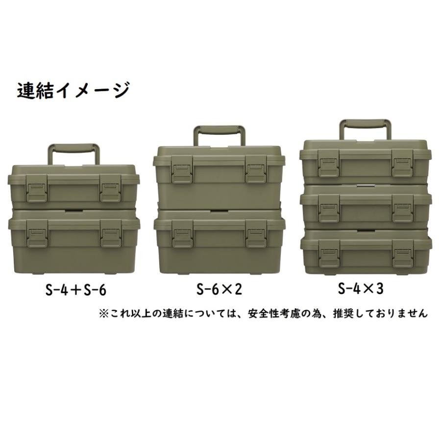 TRUNK CARGO リス TC スタックカーゴ S-4 GR グリーン (幅36.5