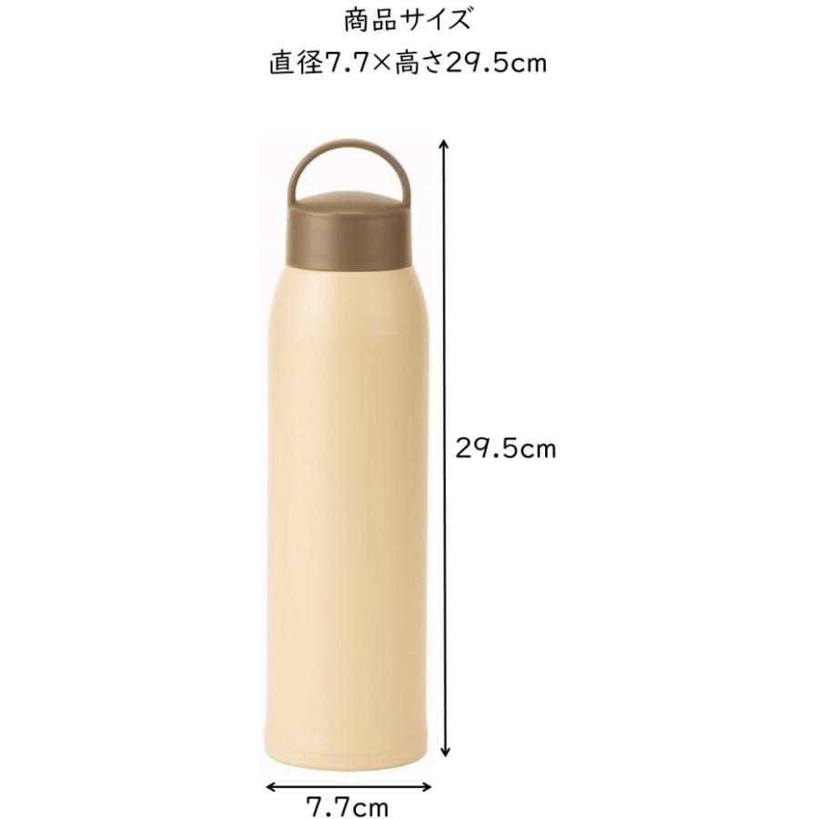 Kakusee（カクセー） エアリーナ 軽量ステンレスキャリーボトル 800ml