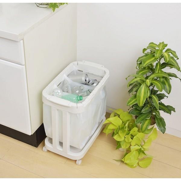 TONBO（新輝合成） トンボ レジ袋ホルダー キャスター付