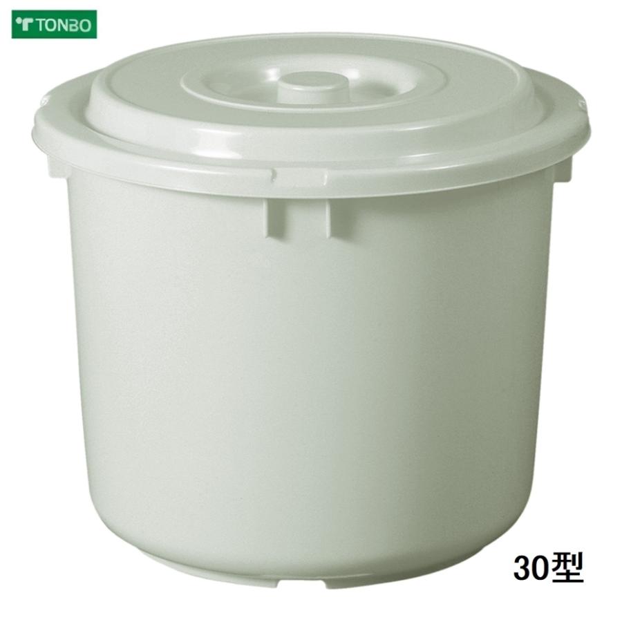 TONBO（新輝合成） トンボ つけもの容器 30型 30L グレー : くらし壱 