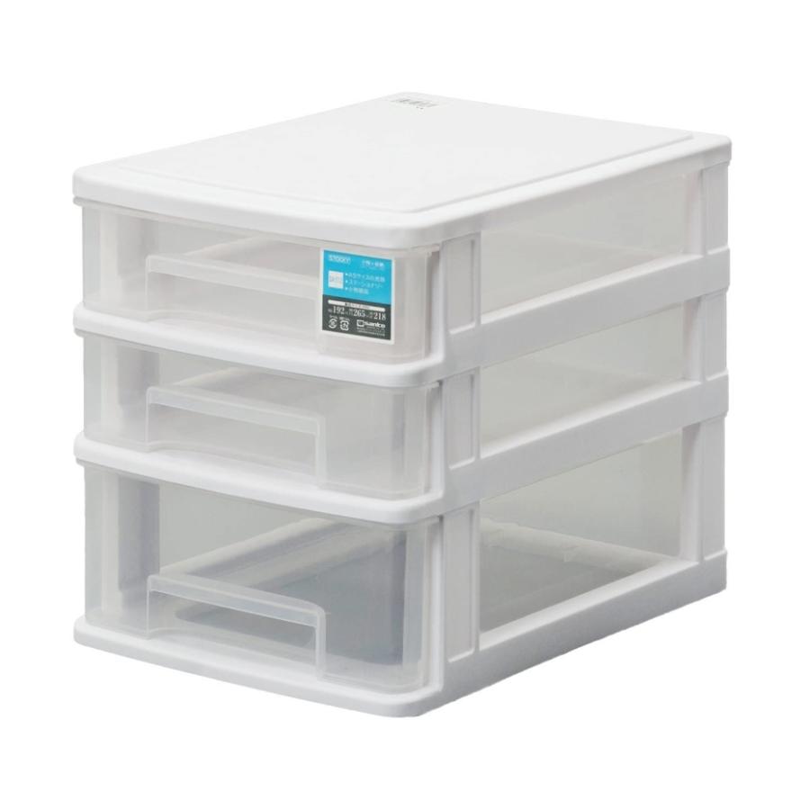 サンコープラスチック ストッキー SA-512 WH ホワイト （幅19.2×奥行