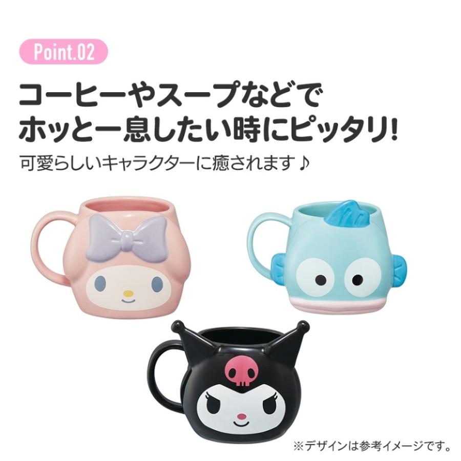 スケーター Skater CHMGD4 陶器製ダイカットマグカップ ハンギョドン