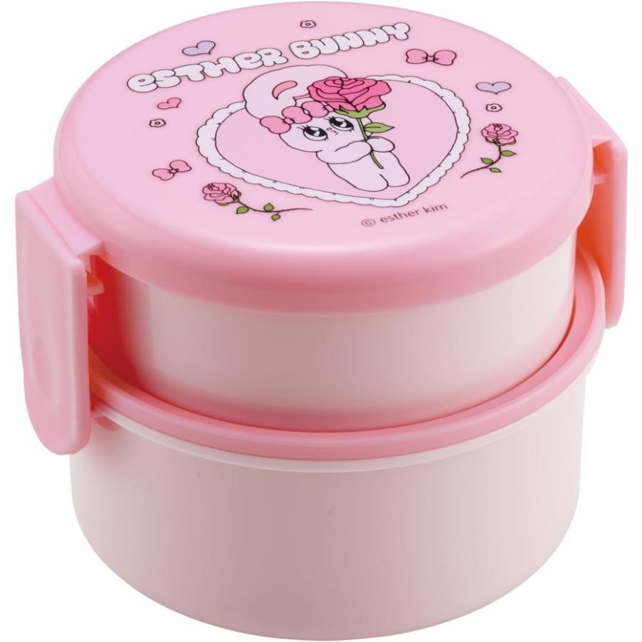 可愛い マイ・ポット 共箱付き スケーター Skater ONWR1 丸型ランチボックス2段 エスターバニー
