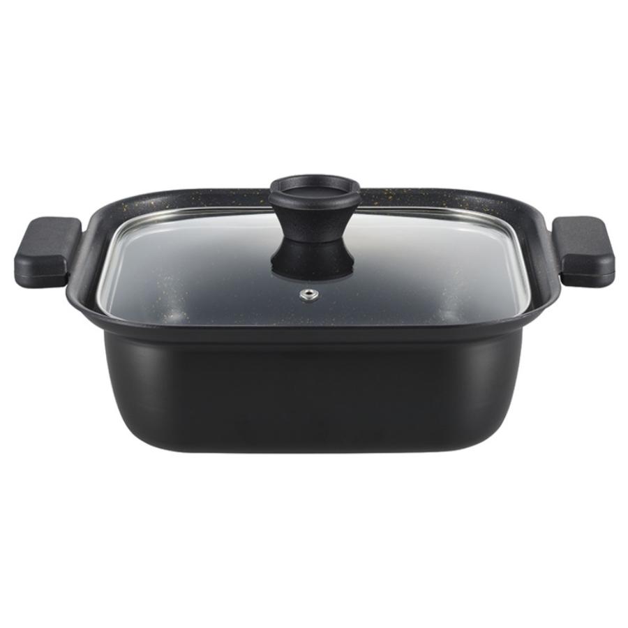 タマハシ 囲 IH対応角型卓上鍋 24cm KK-24W : くらし壱番館 - 通販