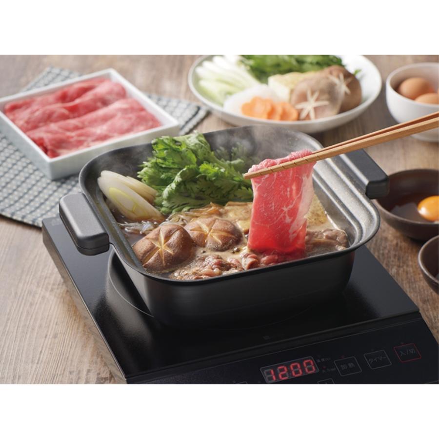 タマハシ 囲 IH対応角型卓上鍋 24cm KK-24W : くらし壱番館 - 通販