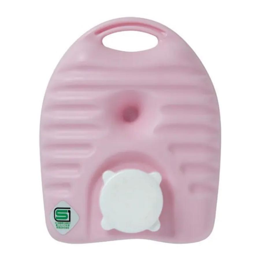 タンゲ 立つ湯たんぽ3 プチ 600ml カバー付 (幅15×奥行7×高さ18.5cm