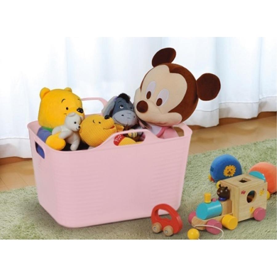 ヒマラヤ ハッピーバケット 角M アイボリー (幅45.8×奥行36×高さ30.6cm