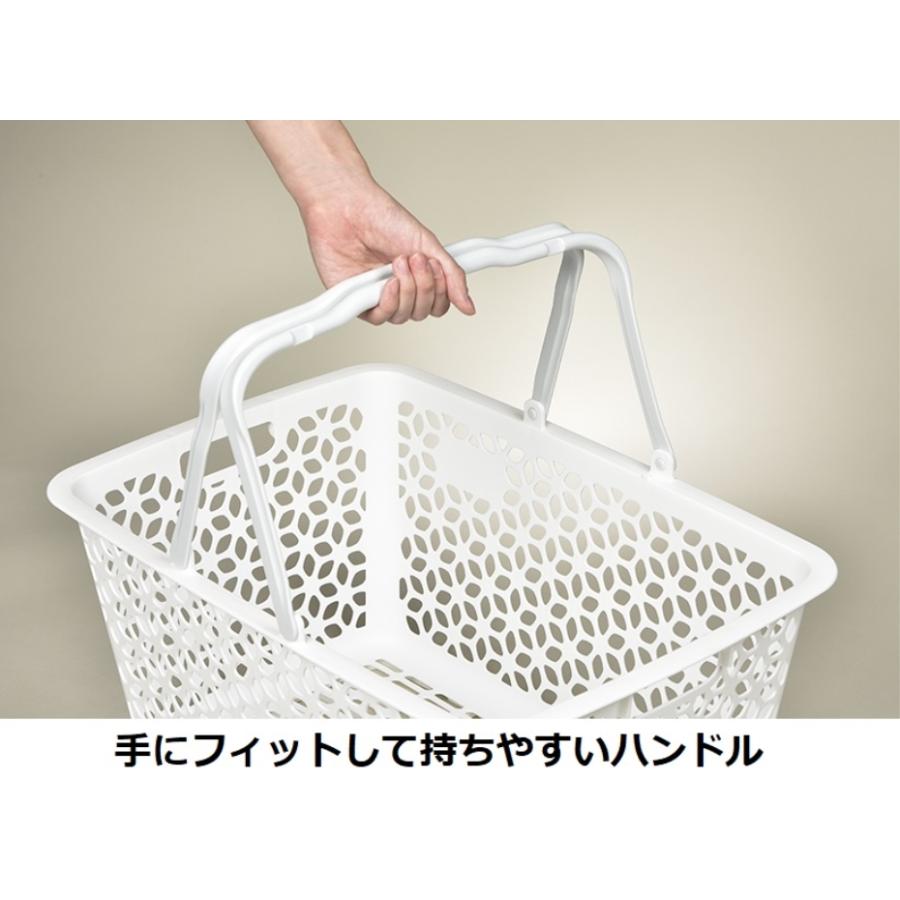 ヒマラヤ ハンドル積み重ねバスケット P ピンク (幅51.3×奥行 ヒマラヤ ハンドル積み重ねバスケット P ピンク (幅51.3×奥行