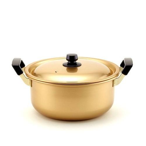 北陸アルミニウム 味づくし 純しゅう酸 両手鍋24cm : くらし壱番館