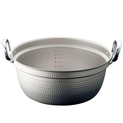 北陸アルミニウム マイスター料理鍋 目盛り付42cm : くらし壱番館