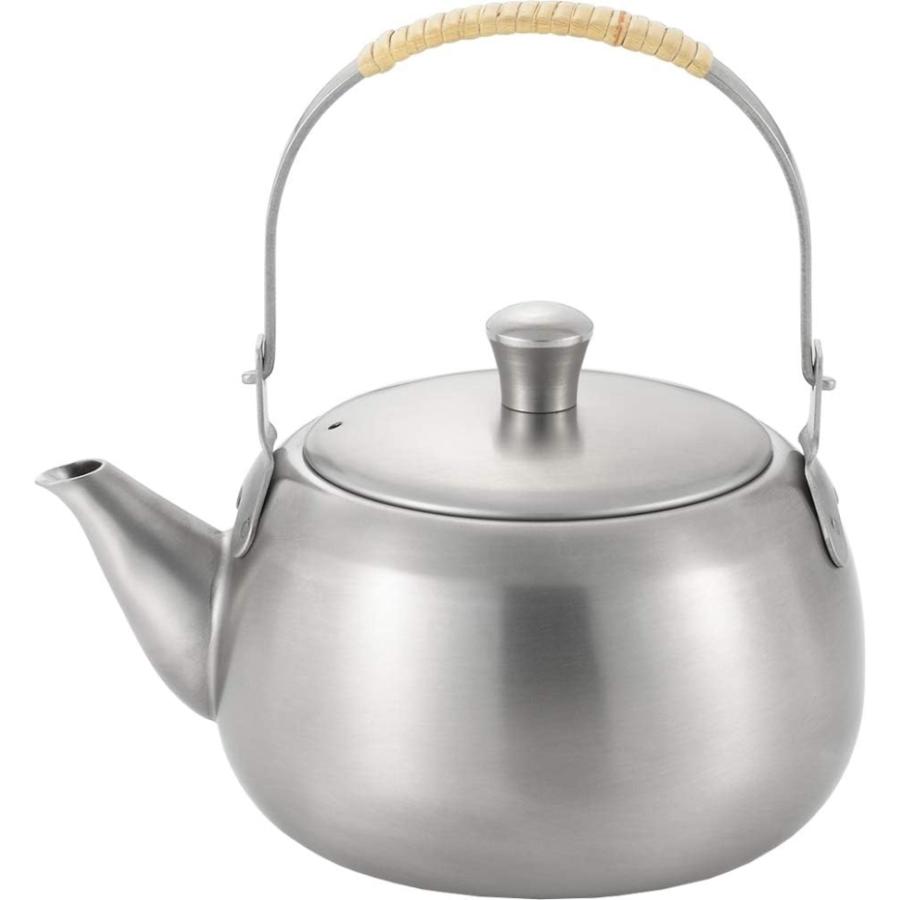 ヨシカワ YJ2892 翠 18-8ステンレス急須 ツル手 0.5L : くらし壱番館