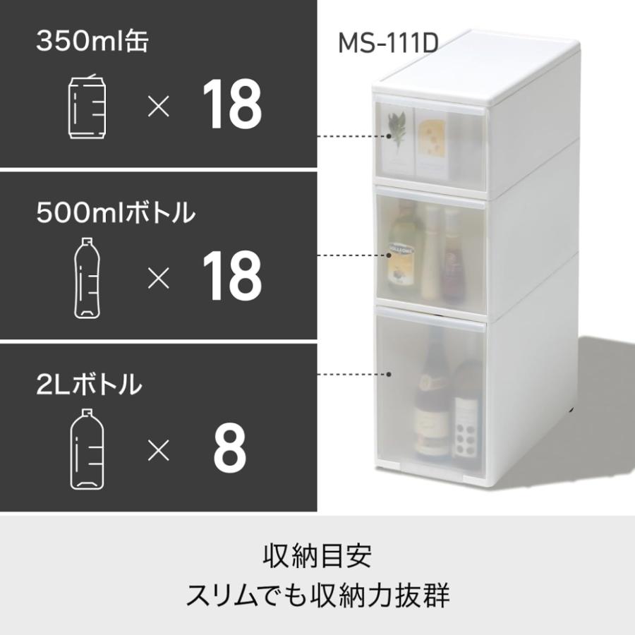 Like-it（ライクイット） 吉川国 スリムストレージ ミディストッカー