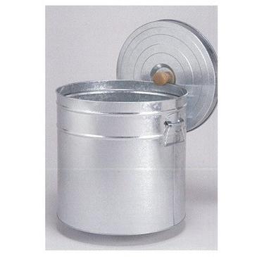 米びつ TMK-30 シルバー 約30kg新品未使用品　期間限定値下げ中‼️ 三和金属 トタン丸型米びつ TMK-30 シルバー (米収納量30kg 直径37×高