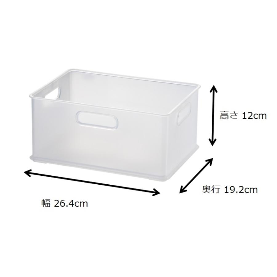 Sanca（サンカ） ナチュラ インボックス S NIB-S CL クリア (カラーBOX