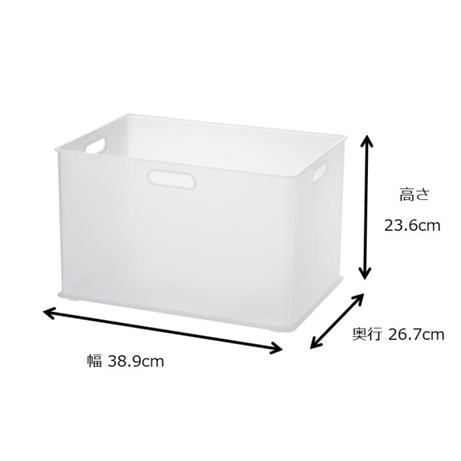 Sanca（サンカ） ナチュラ インボックス L NIB-L CL クリア (カラーBOX