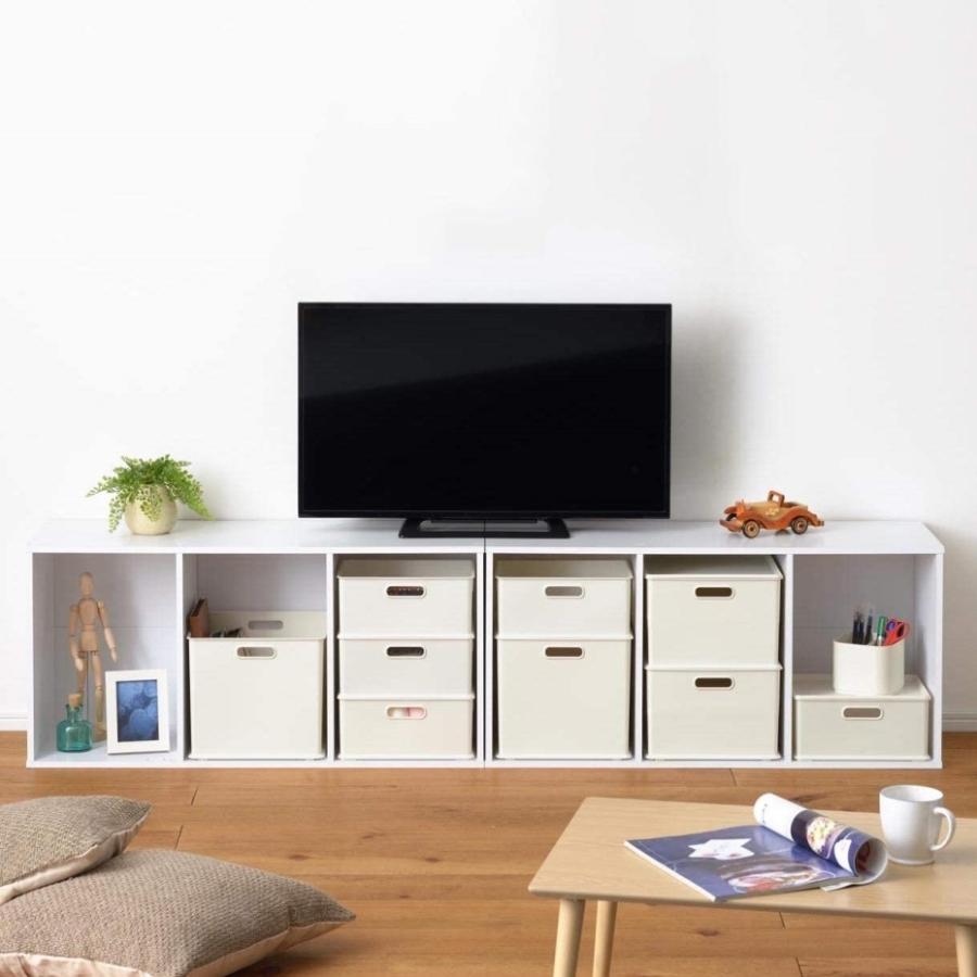 SANKA サンカ ナチュラ インボックス 横型 L フル NIB-YL WH ホワイト