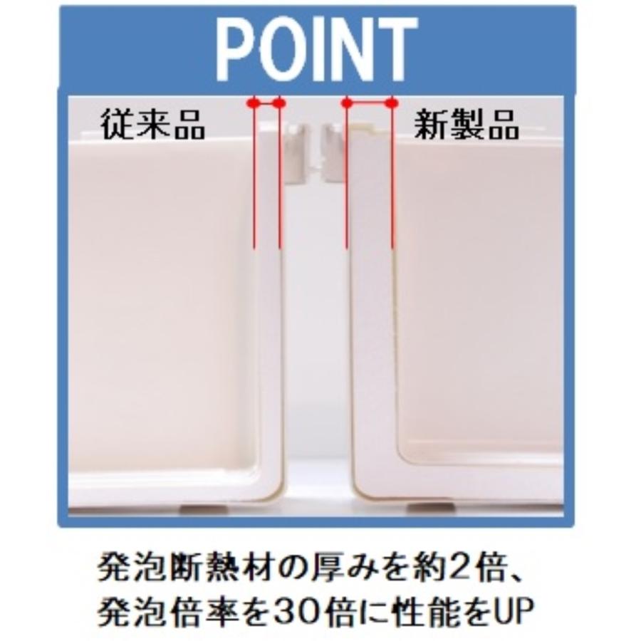 サンカ べリアスクーラー 9L VAC-9 WHGR ホワイトイエロー 高性能断熱材使用・日本製 キャンプ アウトドア（送料無料）｜kurashiichibankan｜12