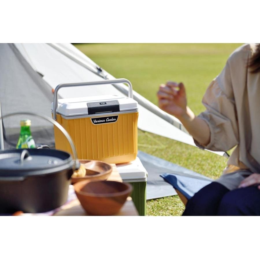 SANKA サンカ べリアスクーラー 17L VAC-17 WHYH ホワイトイエロー 高