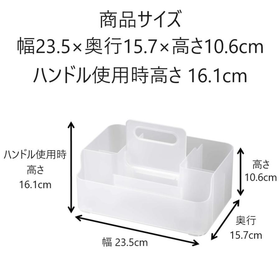 サンカ ナチュラ ツールピット M NTP-M CL クリア （幅23.5×奥行15.7×高さ10.6cm）｜kurashiichibankan｜02