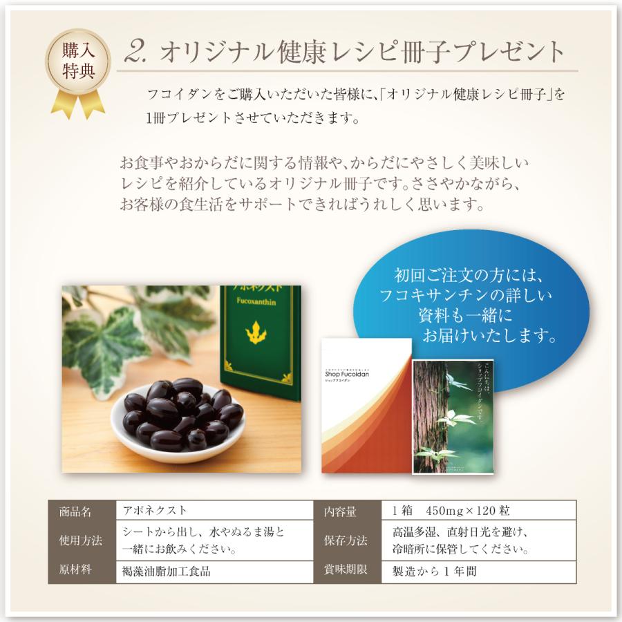 毎日フコイダン フコキサンチン 海藻の効果を フコイダン とアポ
