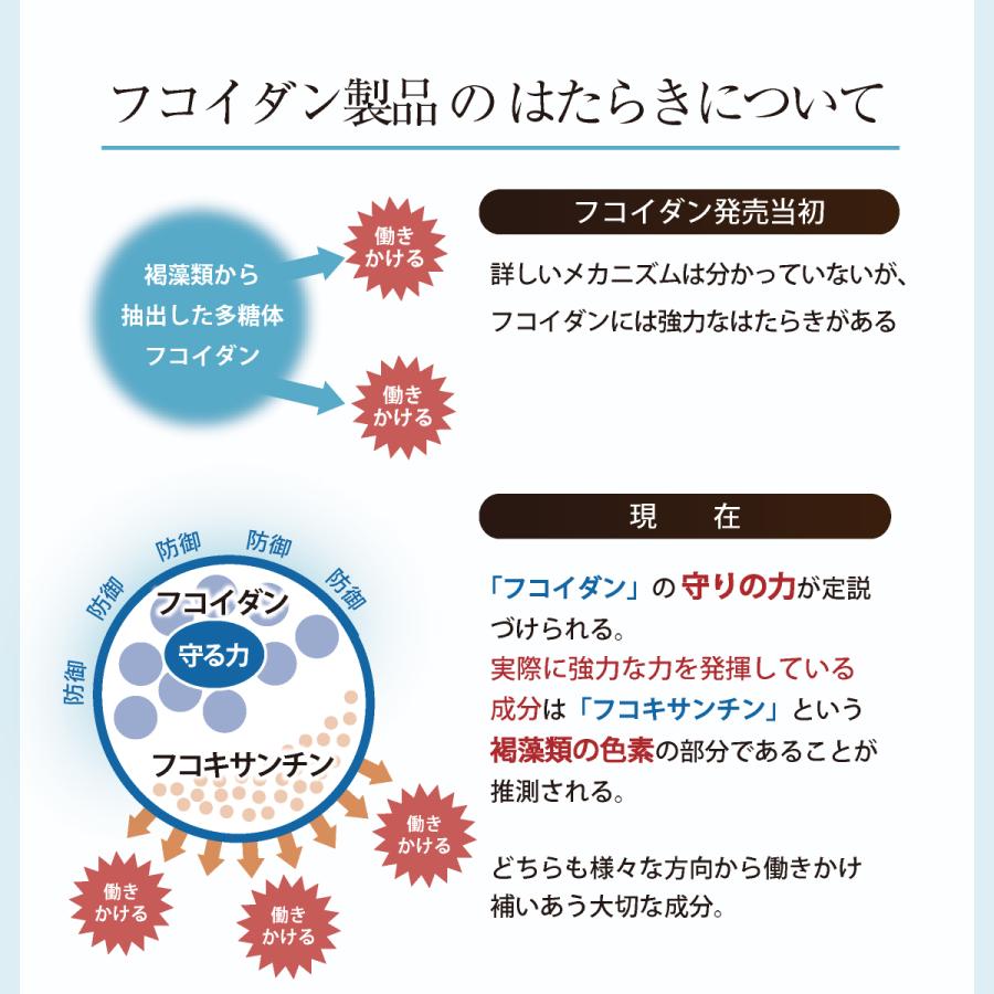 毎日フコイダン フコキサンチン 海藻の効果を フコイダン とアポ